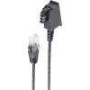 Telefonkabel ShiverPeaks BS12-09085 15 m Schwarz RJ-45 TAE