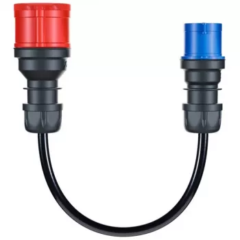 go-e Adapter-Set für Gemini flex 11 kW, 3-teiliges Set (schwarz, 30 cm)