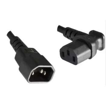 Microconnect PE040618A Stromkabel Schwarz 1,8 m C13-Kupplung C14-Stecker