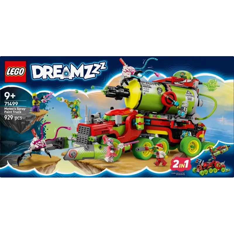 LEGO DREAMZZZ 71499 Mateos Sprühfarben-LKW