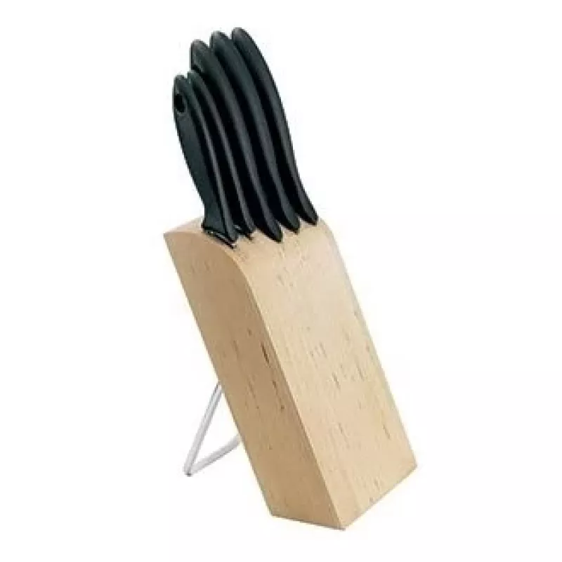 Schlitz-Messerblock Fiskars Messerblock mit 5 Messern