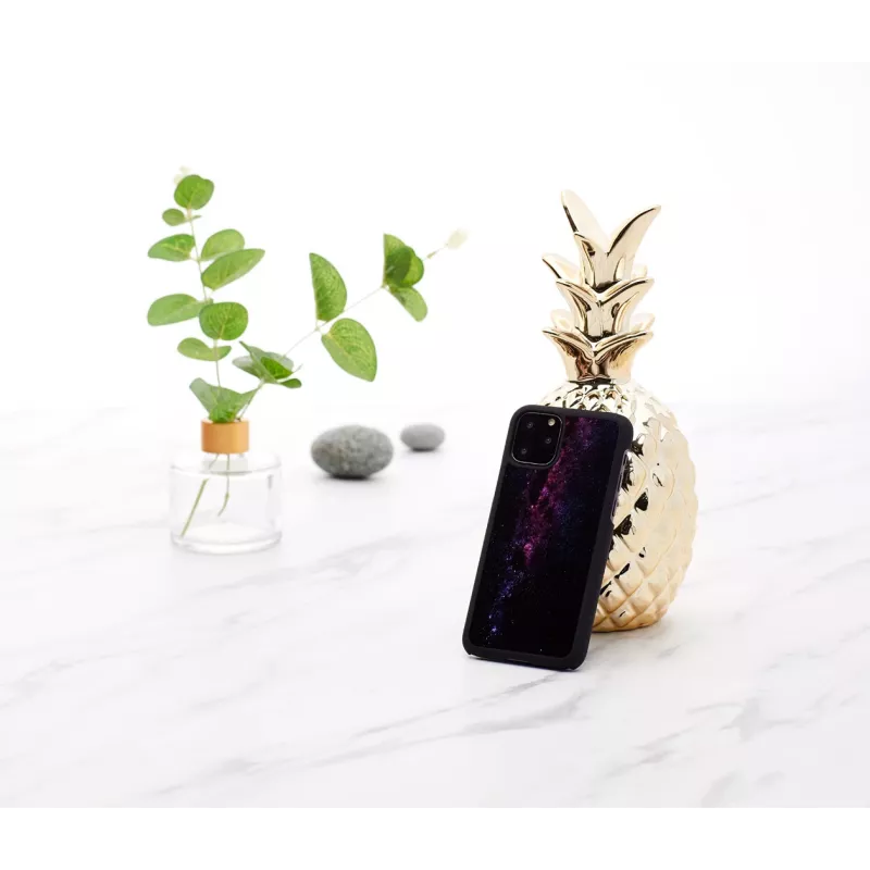 Handyhülle iKins für iPhone 11 Pro – milky way Schwarz Schutzhülle