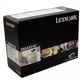 Toner Lexmark X654X31E 15000 Seiten Schwarz