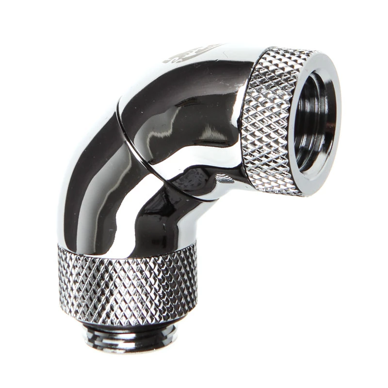 Fitting für Flüssigkeitskühlung BitsPower BP-90R3D Messing Silber – Computer-Kühlsystem-Zubehör