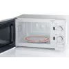 Severin MW 7770 Mikrowelle Weiß Solo-Mikrowelle Tischgerät 20 L 700 W