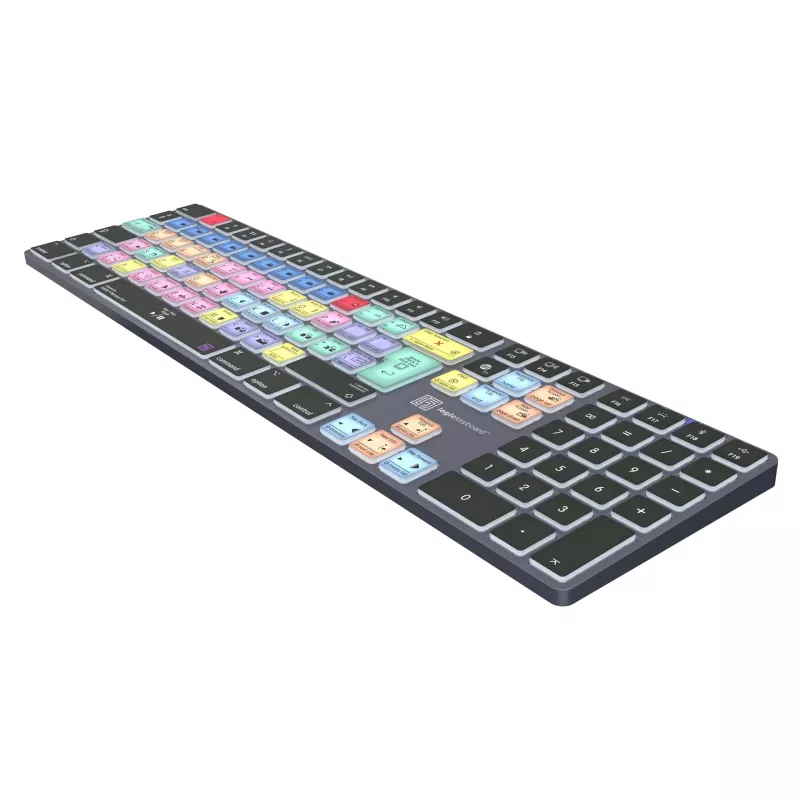 Logickeyboard LKB-PPROCC-TM-UK Tastatur Büro Bluetooth QWERTY Englisch Full-size