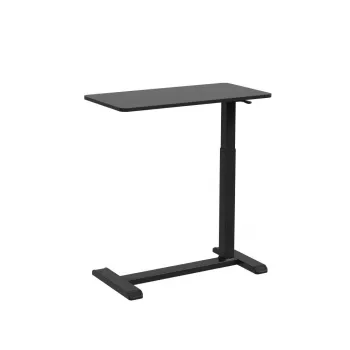 Gerader Computertisch Gembird TVS-DESK-02-BK Schwarz Spanplatte