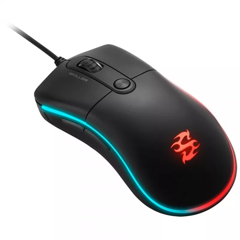 Sharkoon Skiller SGM2 Gaming-Maus kabelgebunden ergonomisch optisch 6 Tasten Schwarz