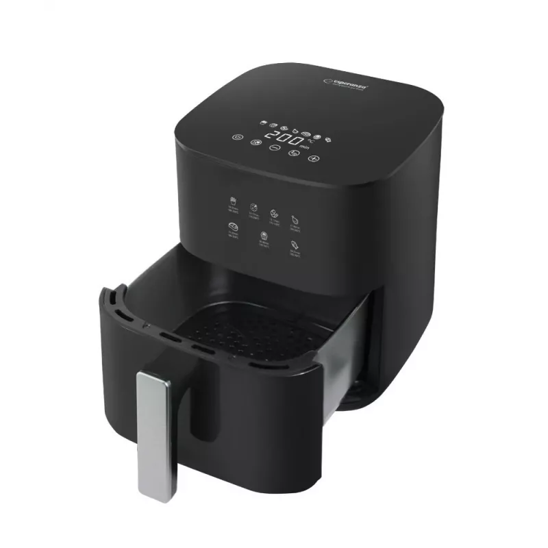 Heißluftfritteuse ESPERANZA EKA002 — für die Arbeitsplatte 3,5 l, 1350 W, Touch-Bedienung, 7 Programme, herausnehmbare Schale