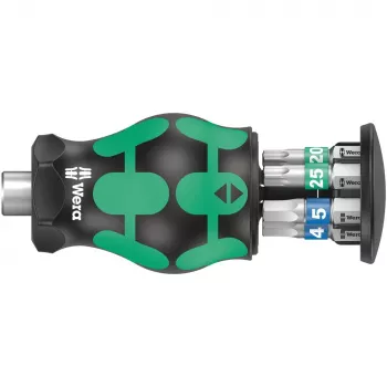 Multi-bit-Schraubendreher Wera Kraftform Kompakt Stubby Magazin 3