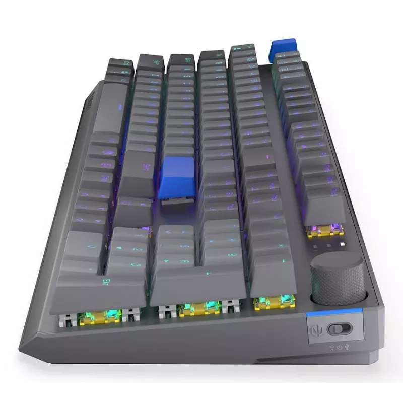 Drahtlose Tastatur ENDORFY Thock V2 — ergonomisches Layout, RGB-Beleuchtung, kabellose Verbindung