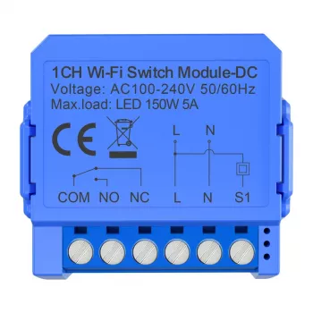 WLAN-Schalter Avatto WSM16-DC32V-1 1-Kanal potenzialfreier Kontakt für Gleichspannung bis 32V