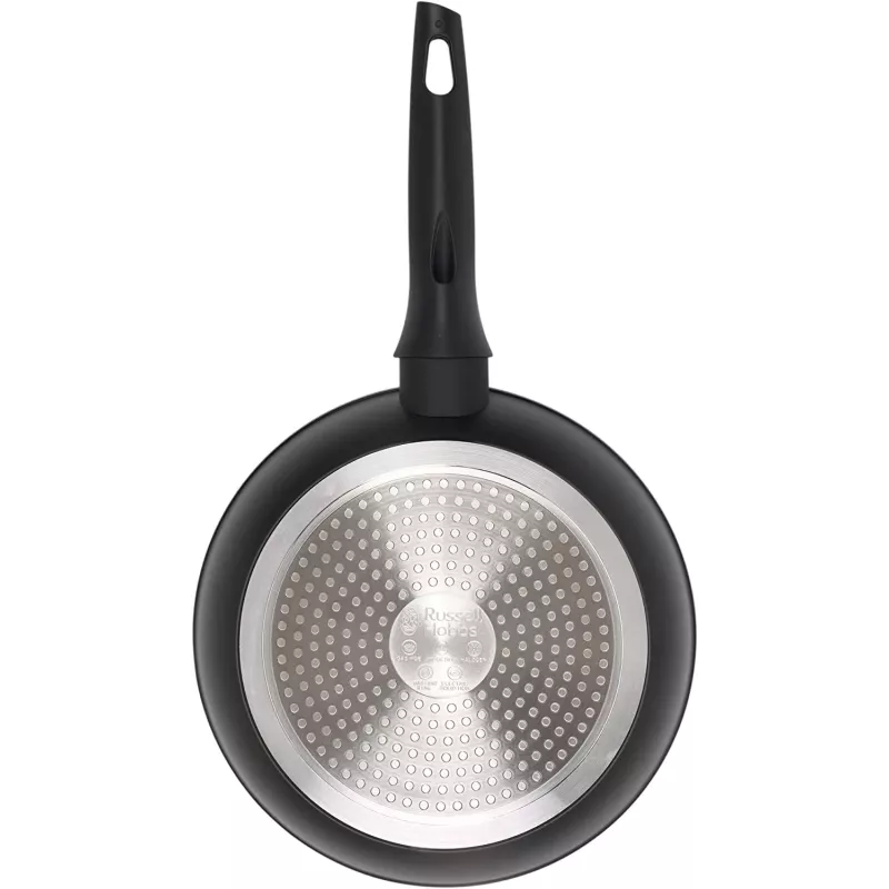 Bratpfanne Russell Hobbs RH01666BEU7 24 cm, antihaftbeschichtet, schwarz
