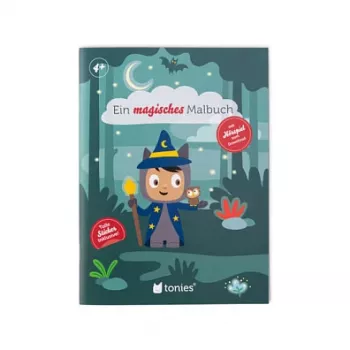 tonies - Toniebox Zubehör Malbuch - Ein magisches Malbuch - Freundschaftstag im Zauberwald