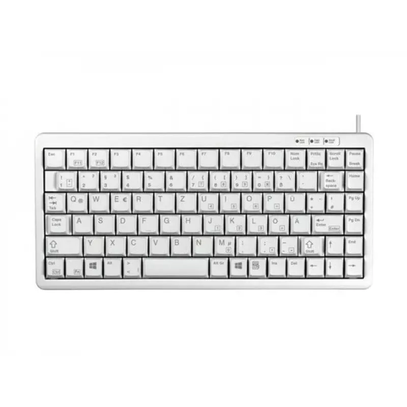 CHERRY Compact , Combo (USB + PS/2) Tastatur Office USB + PS/2 QWERTY Grau
