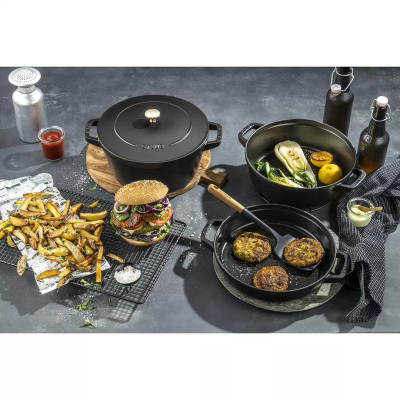 Staub La Cocotte 4,2 L runder Gusseisen-Schmortopf