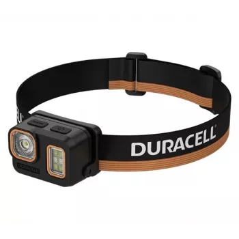 Duracell DH500R Stirnlampe schwarz, orange