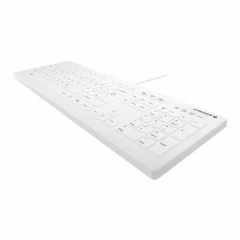 Contour Design Active Key Contour QuickClean Medizinische Tastatur IP68 Full-Size Kabelgebunden Weiß DE C8112