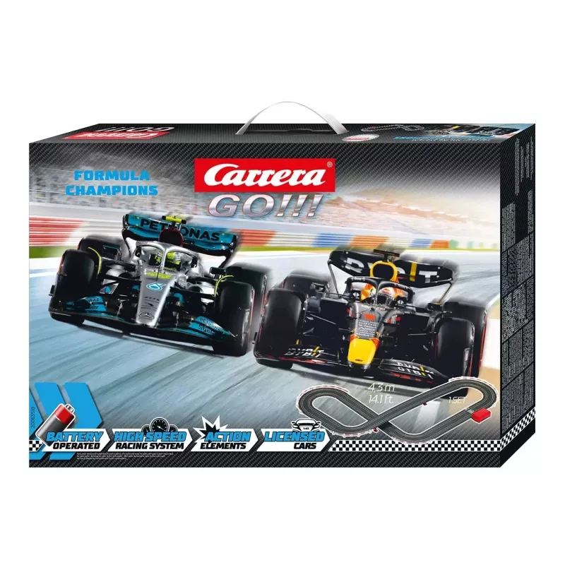 Slotcar-Set Carrera Formula Champions Strecke 4,3 m – Carrera Modell 20063518