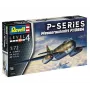 Plastikmodell Flugzeug REVELL Messerschmitt P.1099A-P-SER Maßstab 1/72