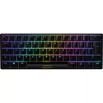 Sharkoon SKILLER SGK50 S4 Gaming-Tastatur USB QWERTZ Deutsch Schwarz