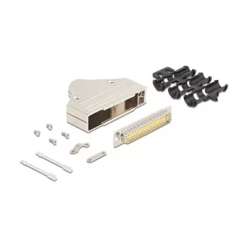 DeLOCK 67136 Kabelstecker D-Sub 37-polig Silber Stecker