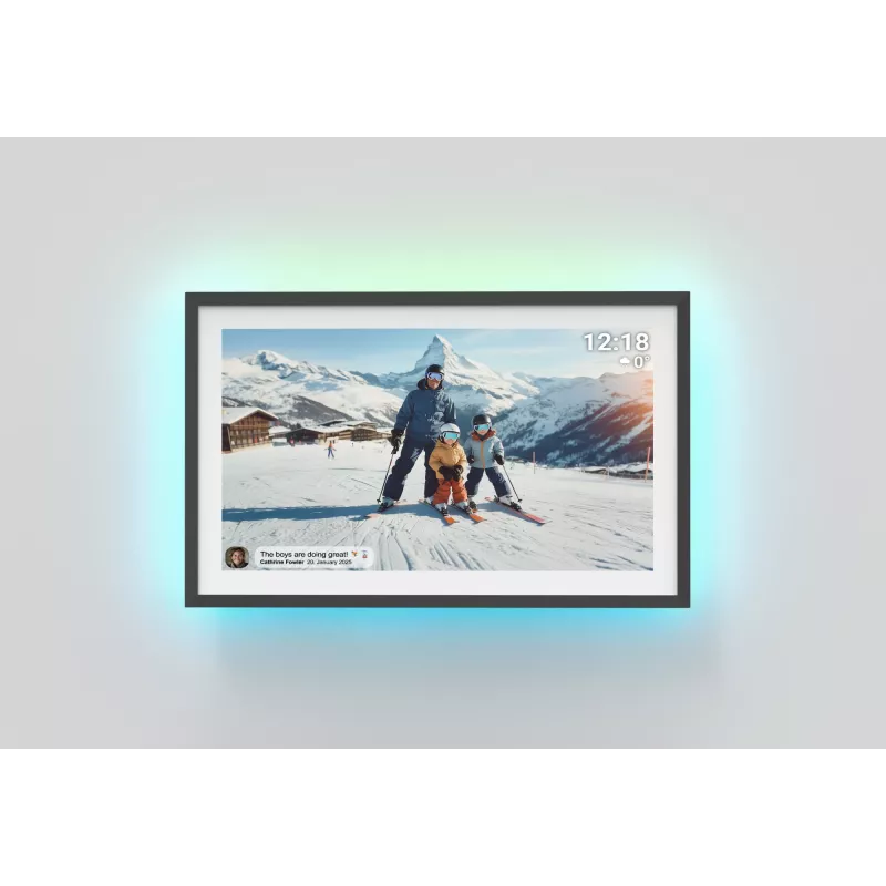 Digitaler Bilderrahmen Denver PFF-1081 10,1 Zoll Touchscreen Wi-Fi Schwarz