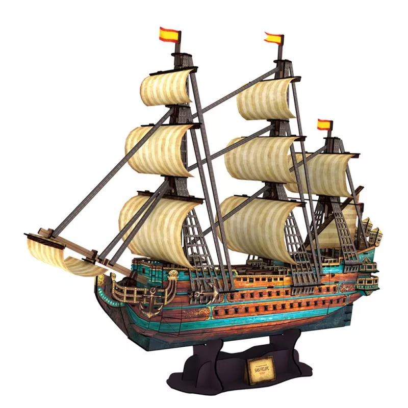 PUZZLE 3D Segelschiff The Spanish Armada San Felipe