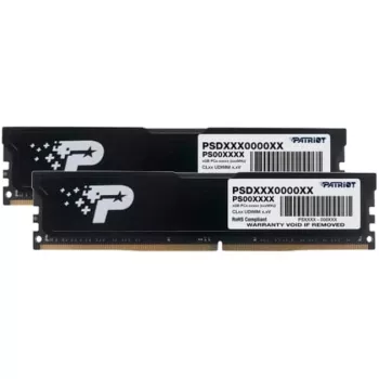 DIMM 16 GB DDR4-3200 (2x 8 GB) Dual-Kit, Arbeitsspeicher schwarz, PSD416G3200K, Signature Line