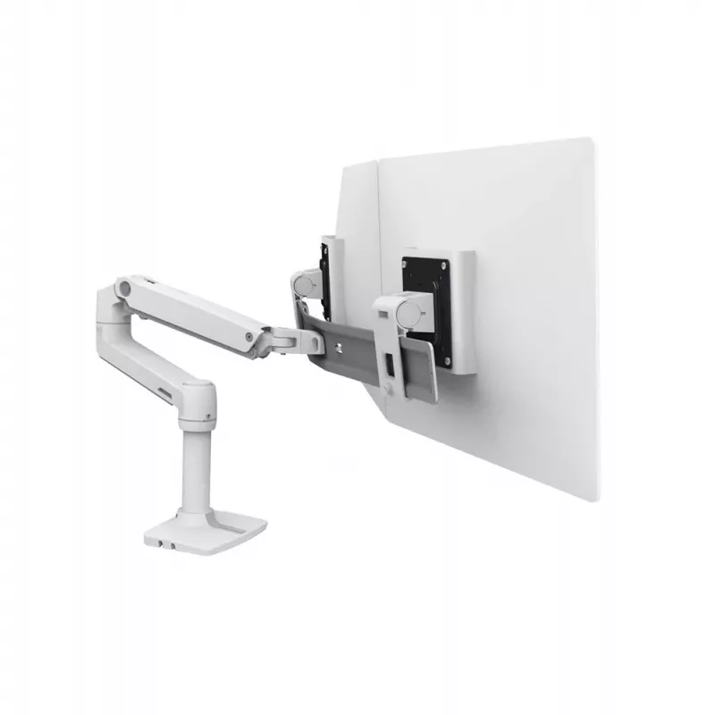 Tischhalterung Ergotron LX Series Dual Direct Arm 63,5 cm (25 Zoll) Weiß