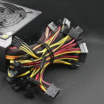 Netzteil QOLTEC Gaming Miner 1600W Gold, 1600 W, ATX, Gold-Effizienz