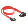 SATA-Kabel DeLOCK 83963 0,3 m SATA 7-Pin Schwarz Rot
