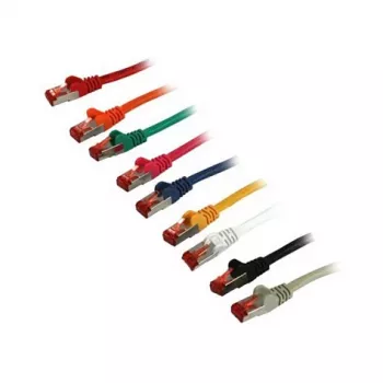 Patchkabel RJ45 - CAT6 250Mhz - 1,5m schwarz - S-STP(S/FTP) -TPE/LSZH(Superflex) - Synergy 21 -