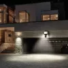 Maclean MCE442 Solar-LED-Strahler mit Bewegungsmelder Flutlicht Wandmontage-Leuchte Dämmerung IP44 6W 6000K
