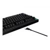 Logitech G PRO Gaming Tastatur - Tastatur - QWERTY - Spanisch - Schwarz (920-010593)