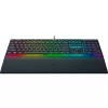 Razer Ornata V3, Mecha-membrane switches, 10 Razer Chroma RGB Lighting Zones, 1000 Hz Ultrapolling, Backlit keys, Soft-touch wrist rest - German Layou