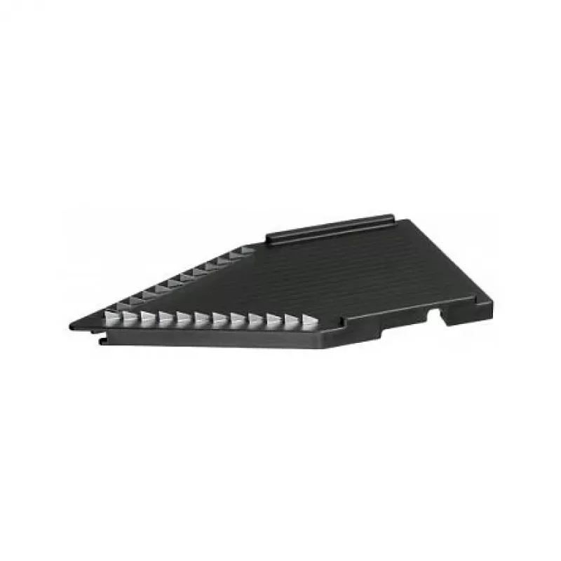 WMF 0686106040 Flachreibe Schwarz, Stahl