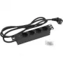 Triton RAB-PD-X91-C1 - Steckdosenleiste (Rack - rackmontierbar) - AC 230 V - Ausgangsanschlüsse: 4 - 25,4 cm (10) - 2,0m - RAL 9005 (RAB-PD-X91-C1)