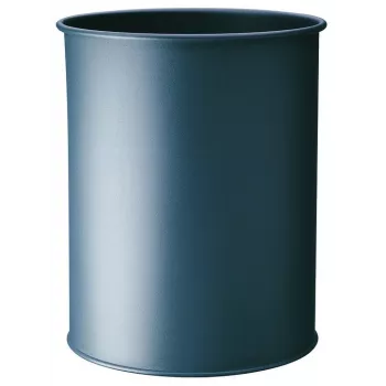Abfalleimer Durable 330158 15 L Rund Metall Anthrazit
