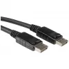 ROLINE - DisplayPort-Kabel - DisplayPort (M) auf DisplayPort (M) - 2 m - Schwarz (11.04.5762)