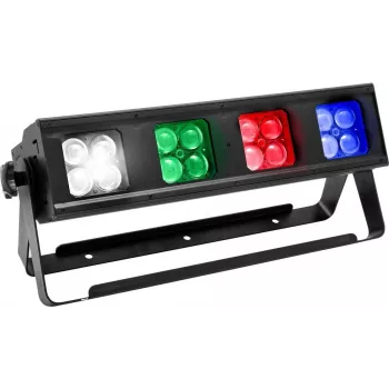Lichtleiste EUROLITE Zoom4Bar QCL RGBW 4-in-1 — zoomfähige LED-Wash-Leiste mit QCL-LEDs