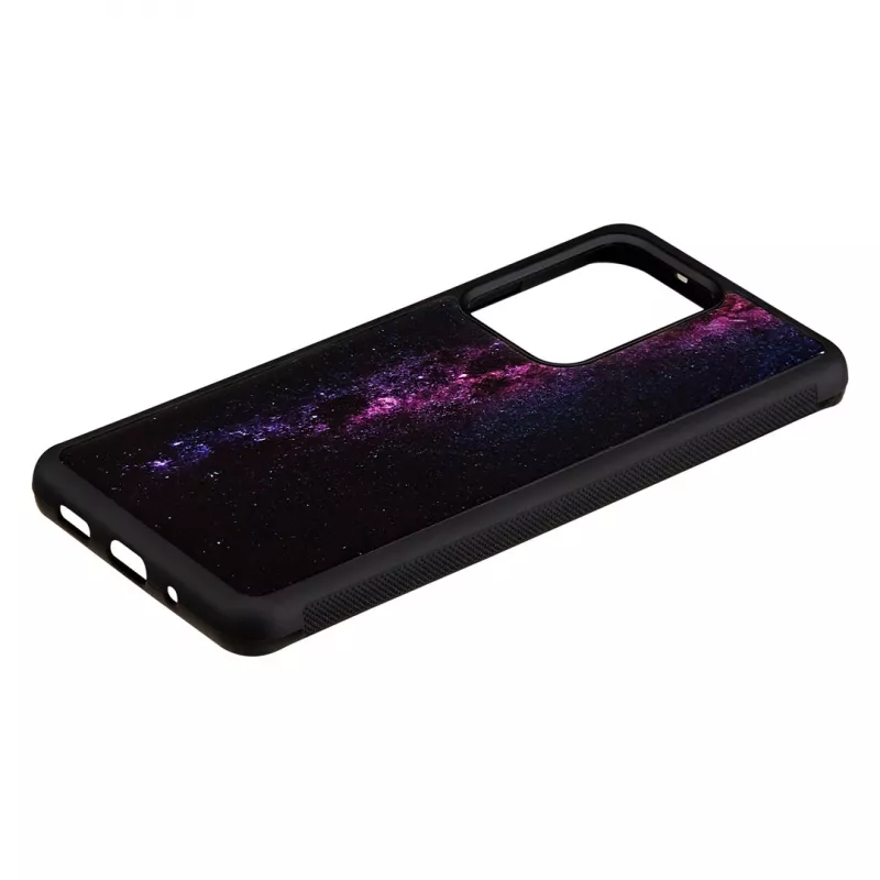 Schutzhülle iKins für Samsung Galaxy S20 Ultra – schwarzes Milky Way-Finish
