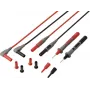 VOLTCRAFT MSL-850 Premium Silikon-Messleitung Goldkontakte 1,2 m 1 Paar (VC-17312690)