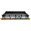 DeLOCK 19 Zoll Glasfaser-Routing-Panel 1U schwarz Rackmontage 1U