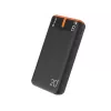 Tragbares Ladegerät TRACER EnerGen 20000 mAh, Power Delivery 20W, USB-C-Eingang, 2×USB-A-Ausgänge, Unterstützung für 3 Geräte, orange