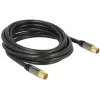 Koaxialkabel DeLOCK 88924 IEC RG-6/U 3 m Schwarz