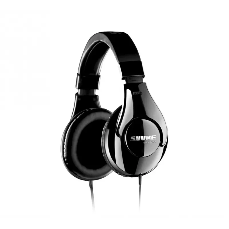 Shure SRH240A Kopfhörer Kabelgebunden Kopfbügel Musik Schwarz