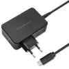 Qoltec PD 120W Turbo Fast Charger | 5-28V | 3-4.5A | USB-C | Schwarz