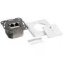 Logilink - Anschlussdose, Unterputz - RJ-45 x 2 - RAL 9003, Signalweiß (NP0123)