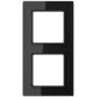 JUNG AC 582 GL SW. Produktfarbe: Schwarz, Markenkompatibilität: JUNG, Material: Glas. Breite: 84 mm, Höhe: 155 mm (AC582GLSW)